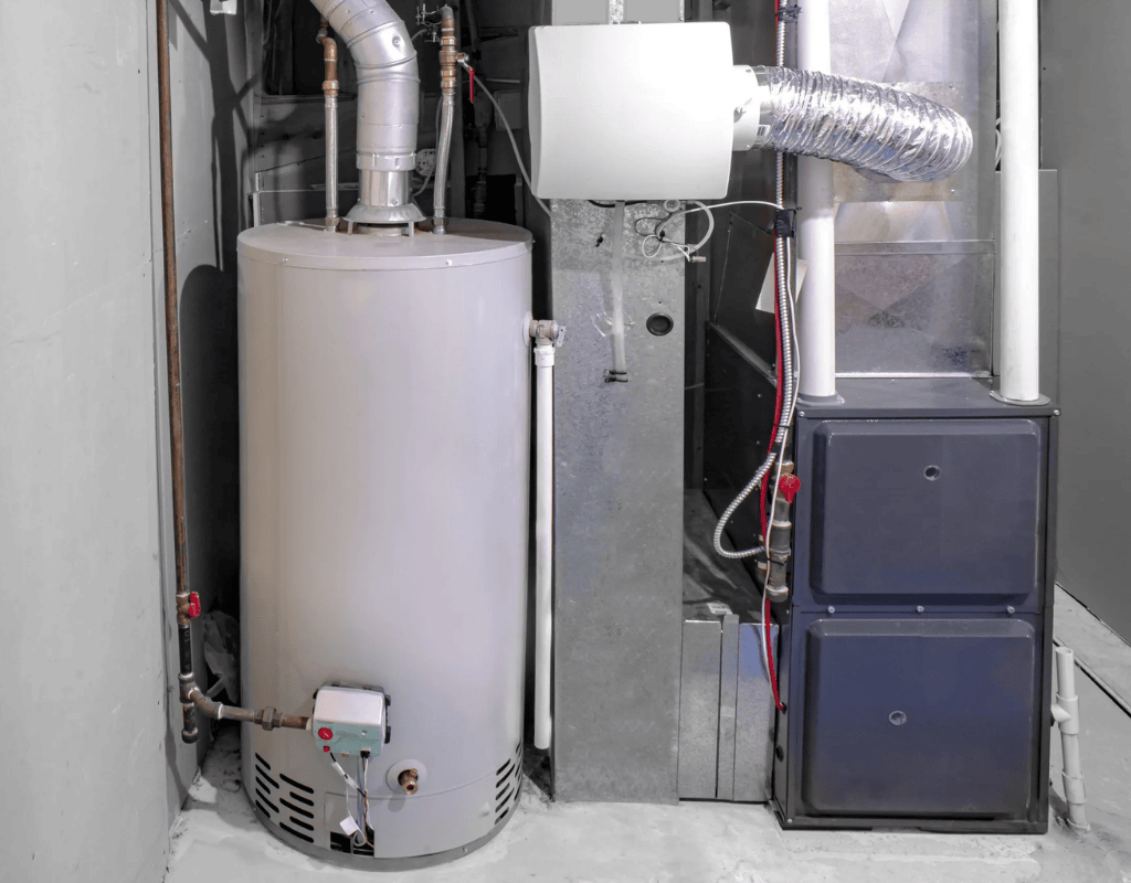 residential furnace and water heater system installation in Columbia MO